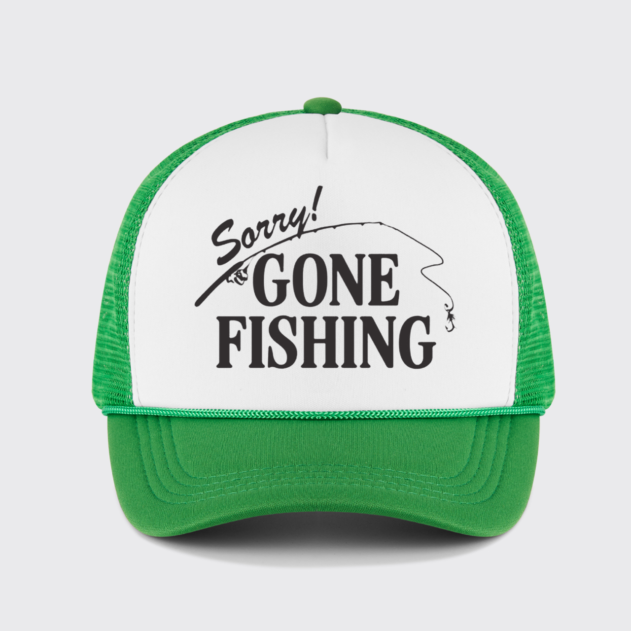 Gone Fishing Trucker Hat