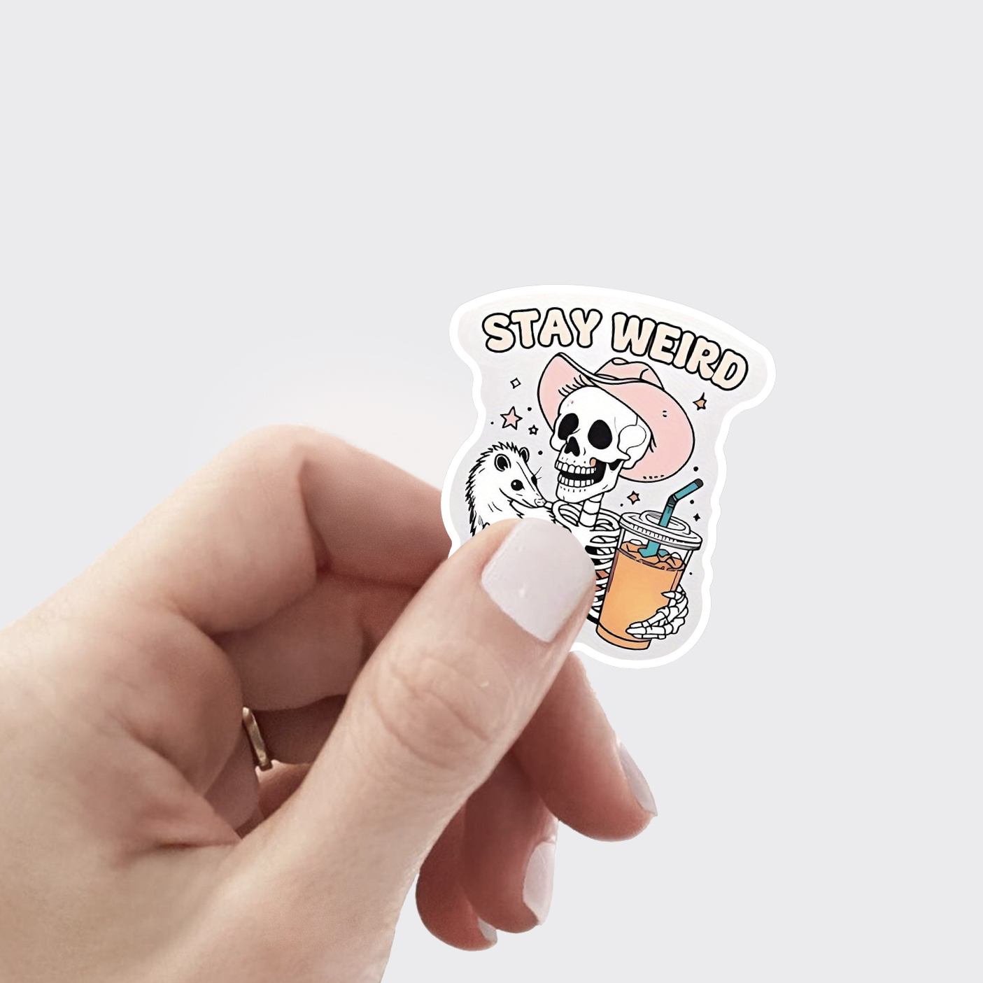 Stay Weird_Cowboybay Sticker