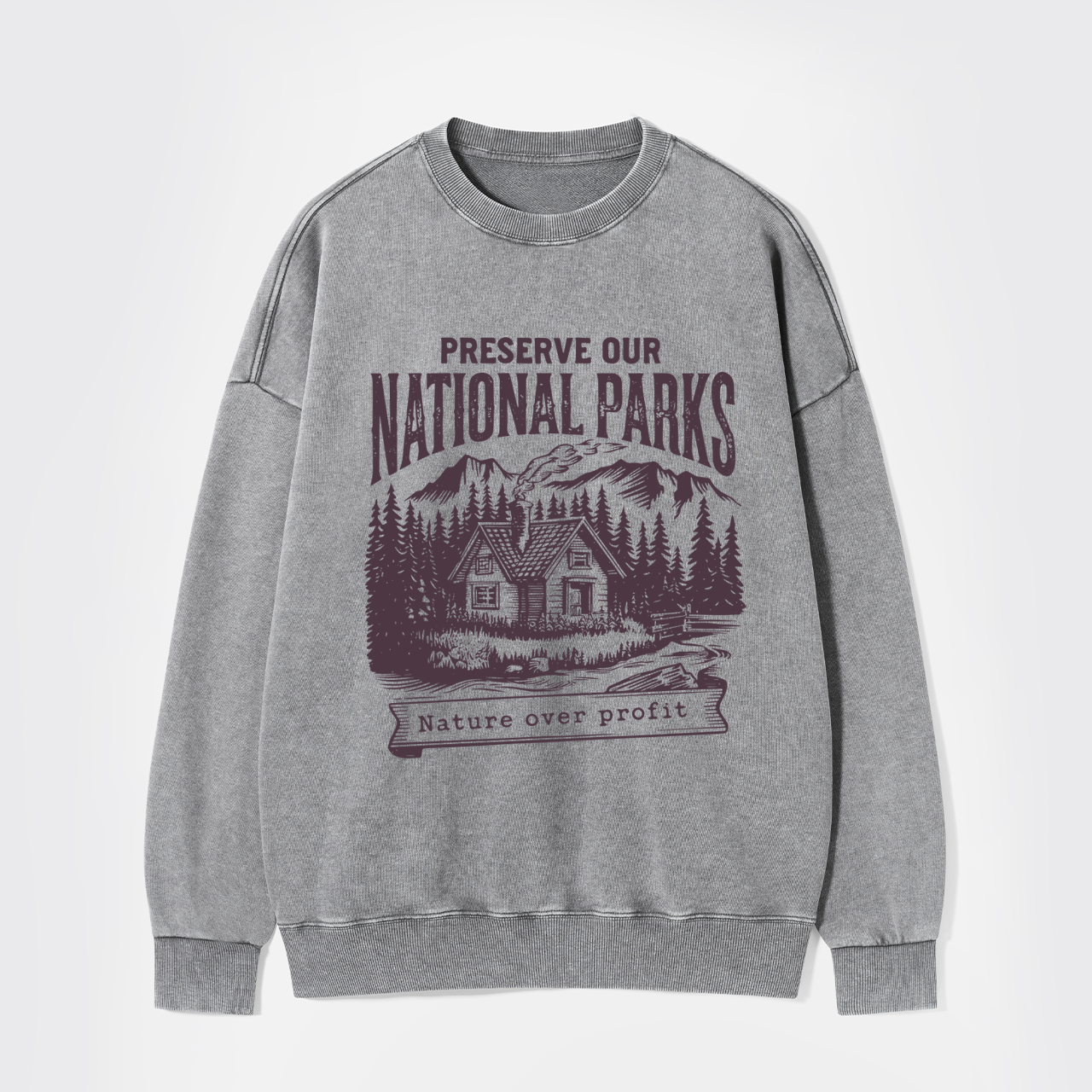 Vintage National Parks Washed Sweatshirts