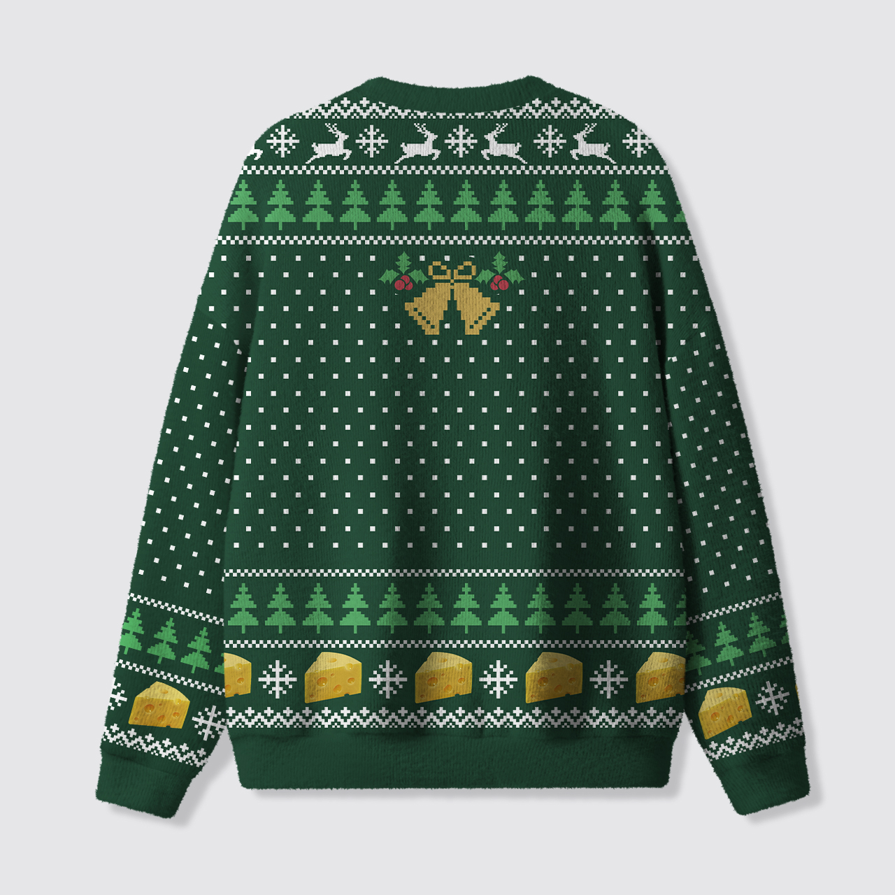 You Just Fold It In Meme Christmas Ugly Knit Sweatshirt