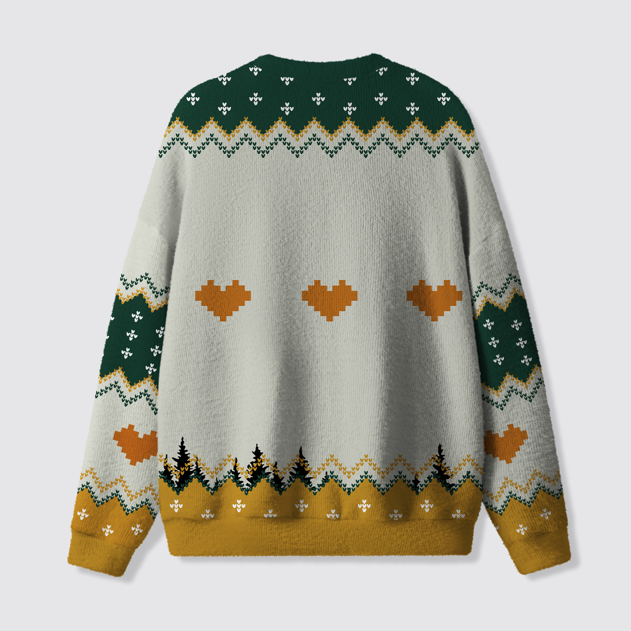 Retro Movie Quote 80s Style Ugly Knit Sweatshirt