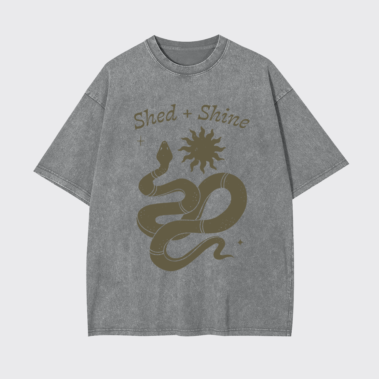Snake Boho Garment-dye Tees