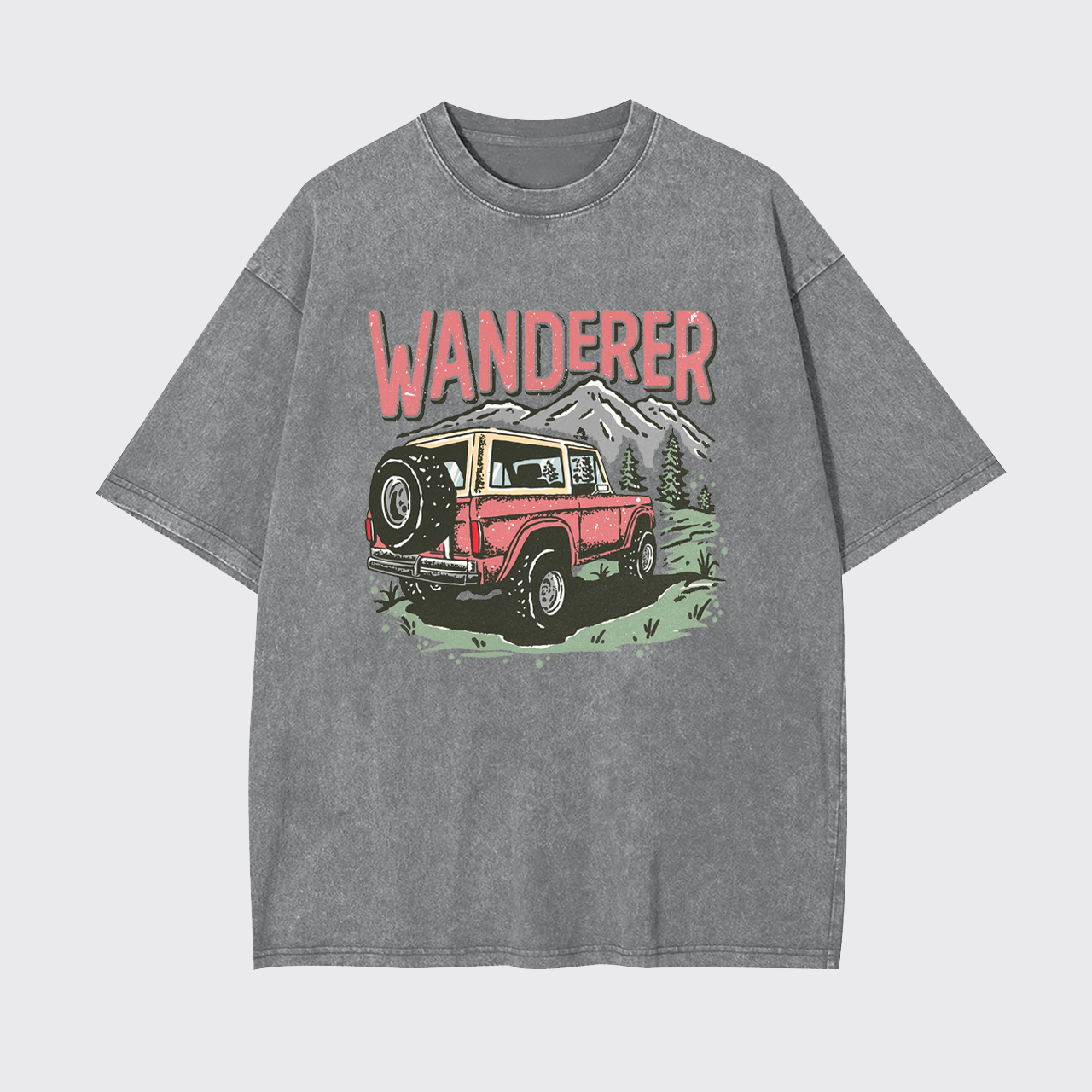 Adventure VIntage Camping Garment-dye Tees