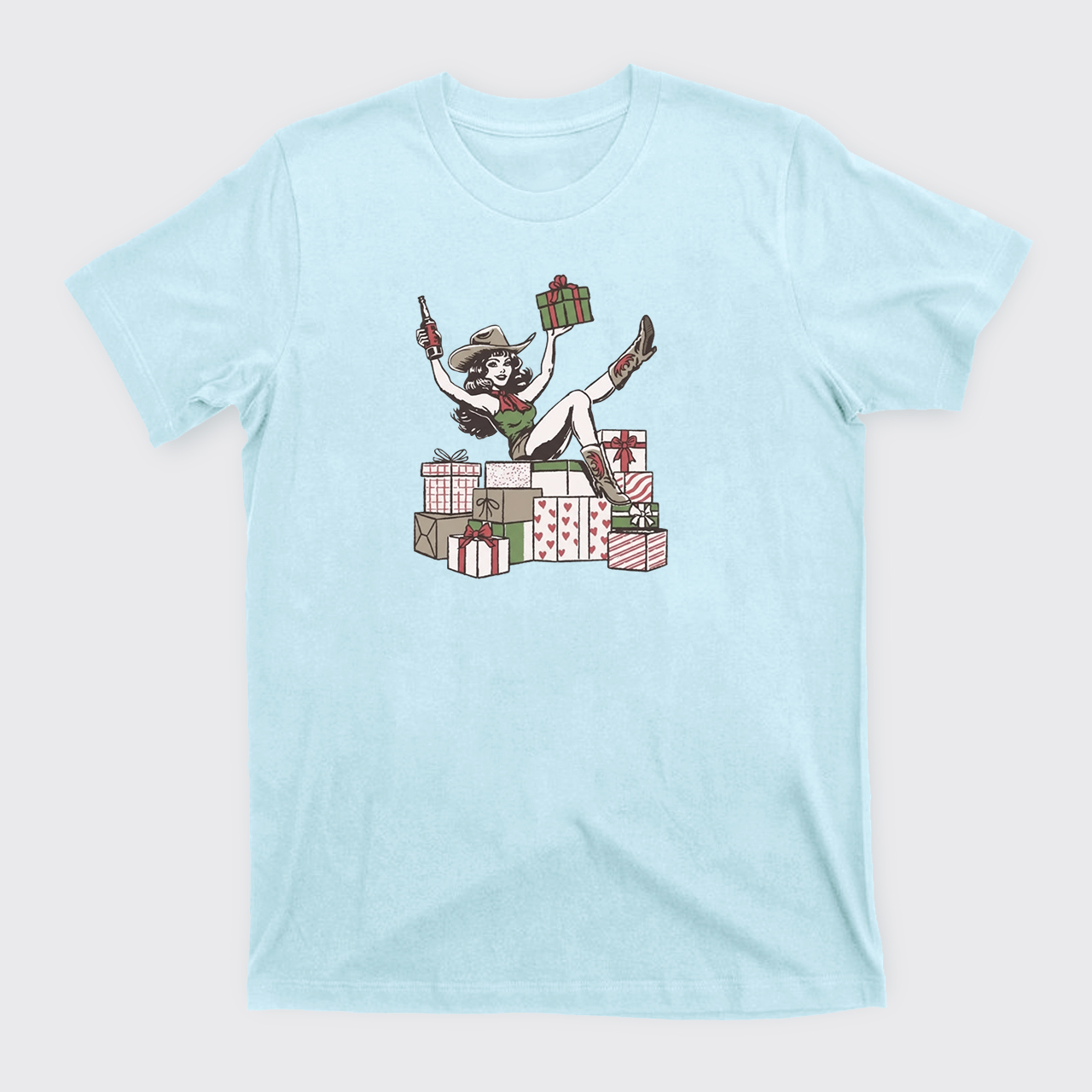 Cowgirl Christmas T-Shirts