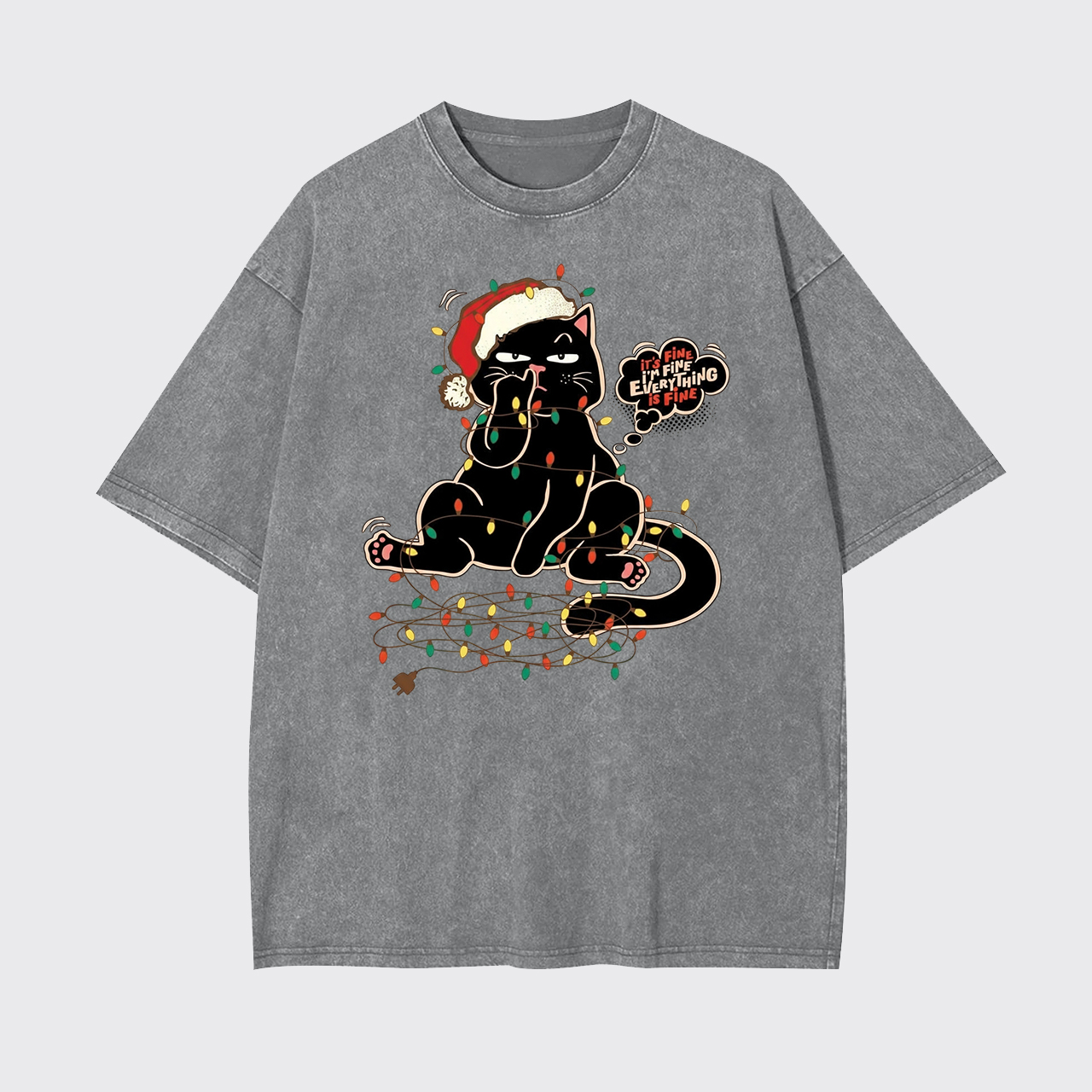 Santa Claws Garment-dye Tees