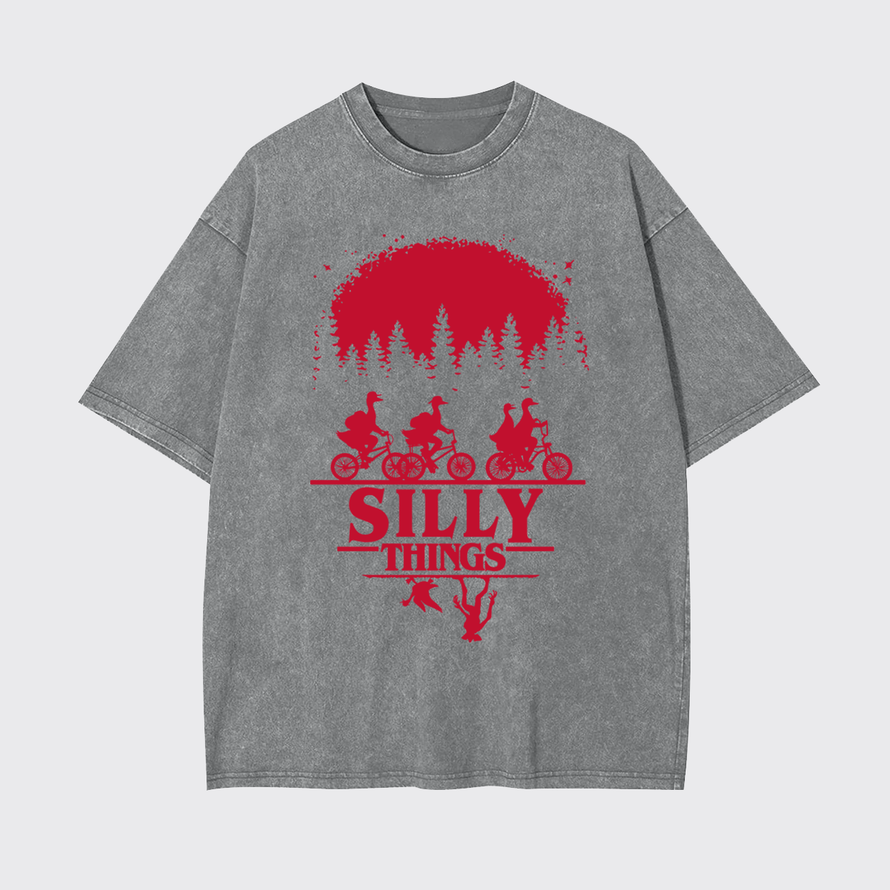 Horror Movies Silly Things Garment-dye Tees
