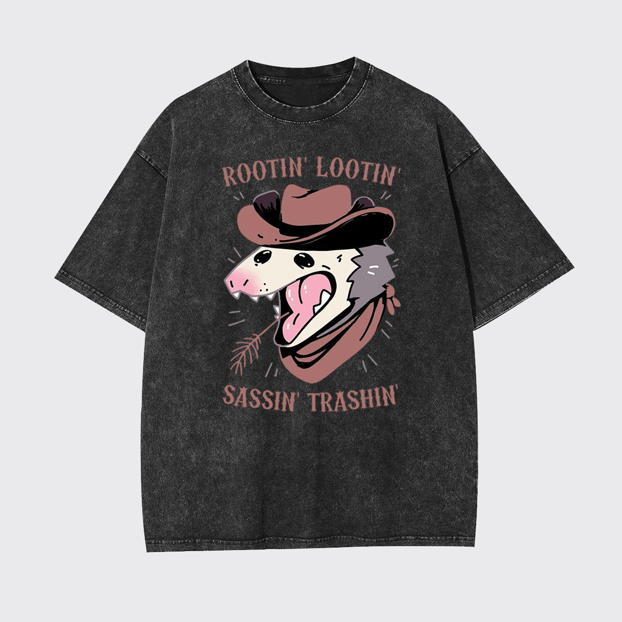 Rootin' Lootin Sassin' Trashin Garment-dye Tees