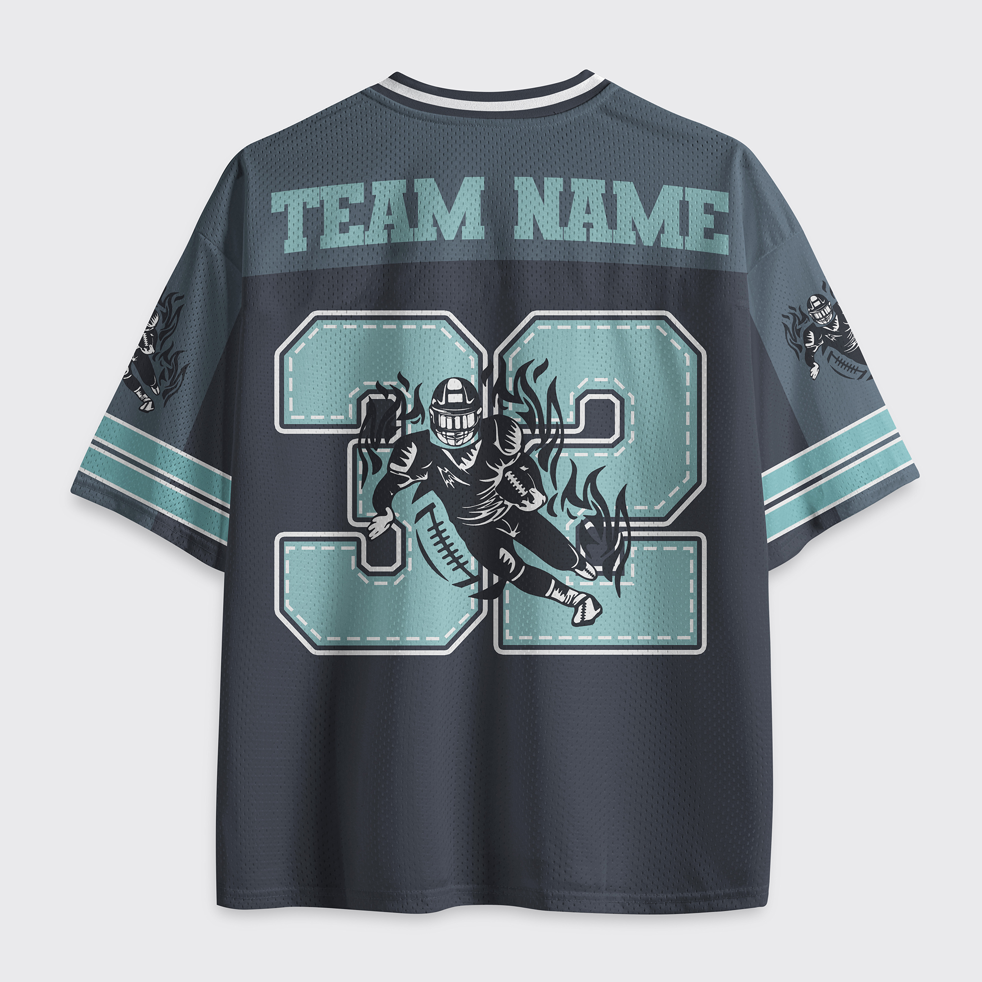 Personalized American Football Player Mesh Jersey