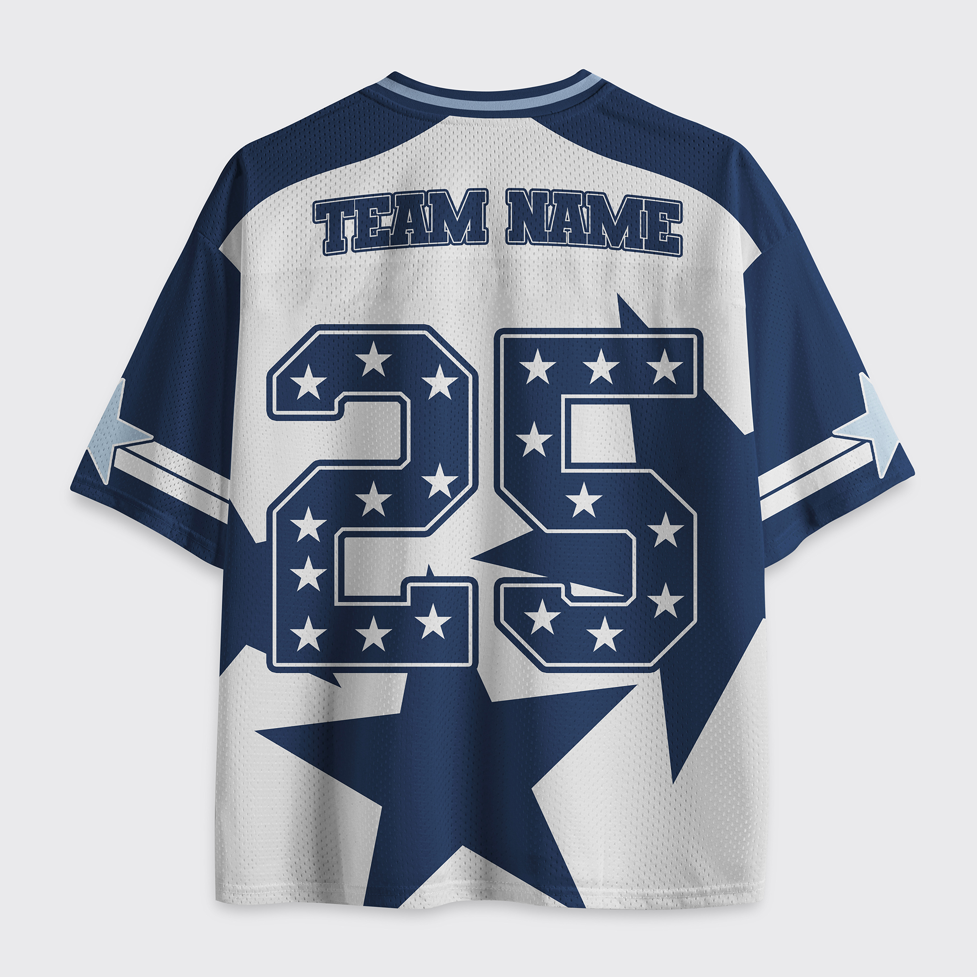 Personalized Retro Country Football Mesh Jersey
