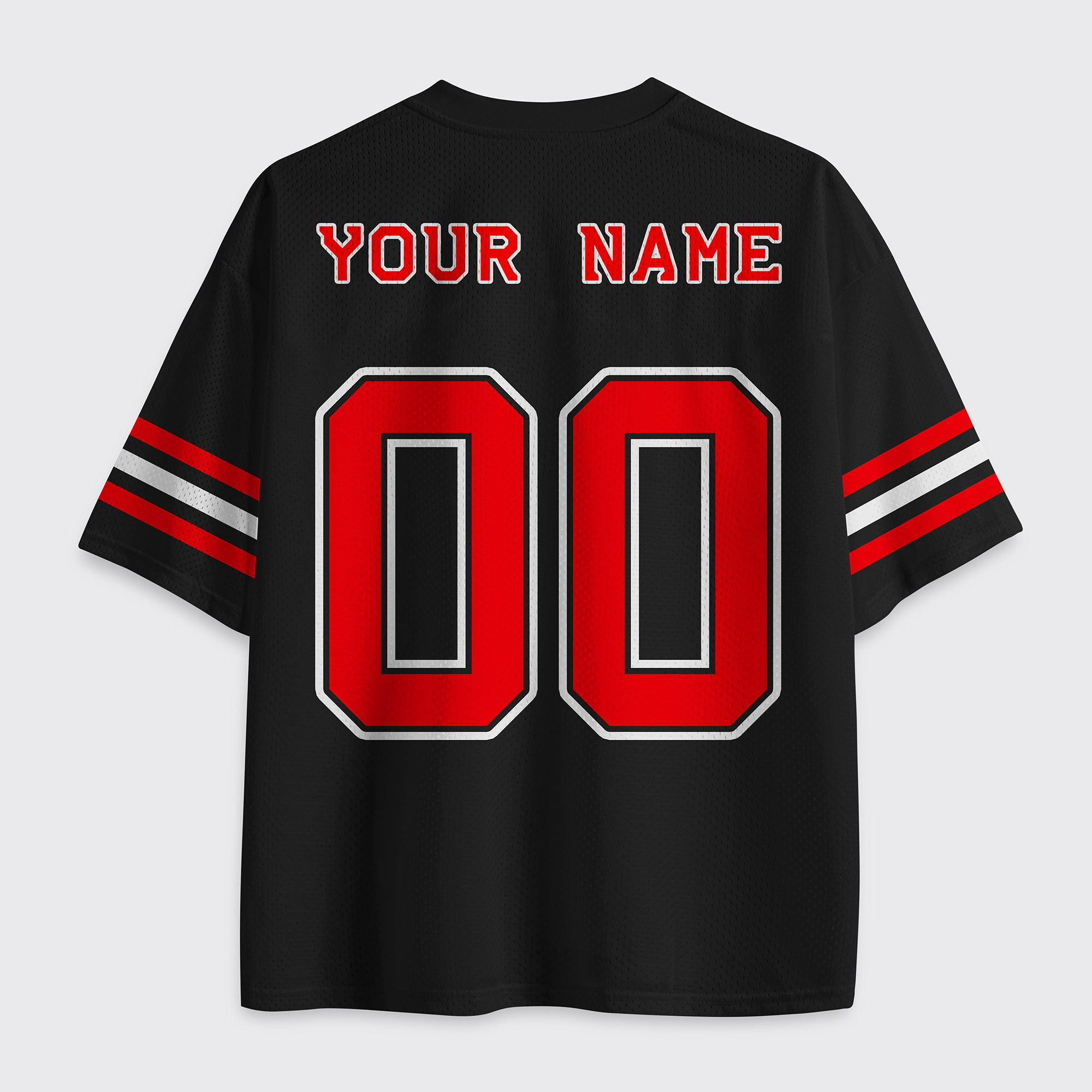 Personalized Football Name Number Team Mesh Jersey
