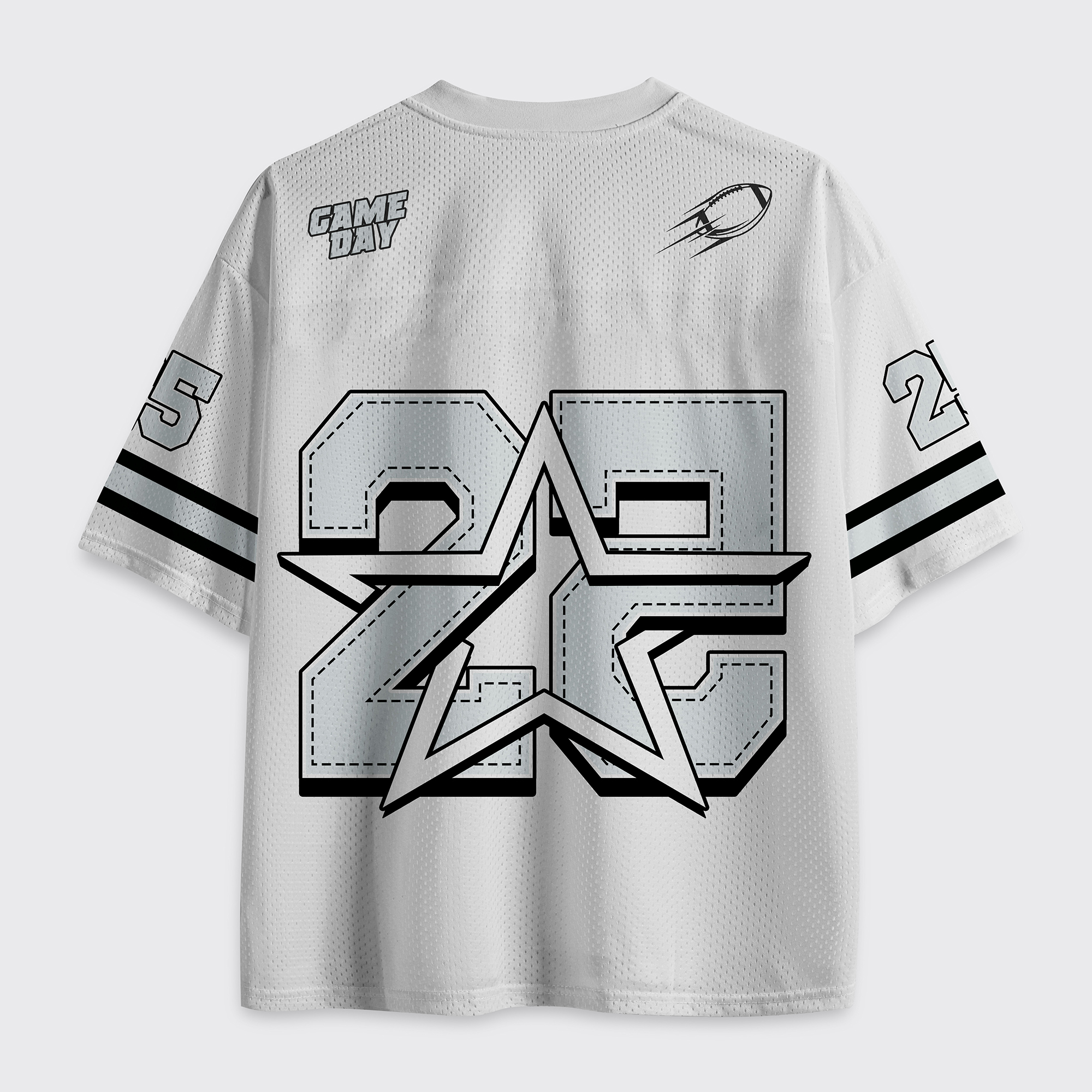 Personalized Number Game Day Football Mesh Jersey