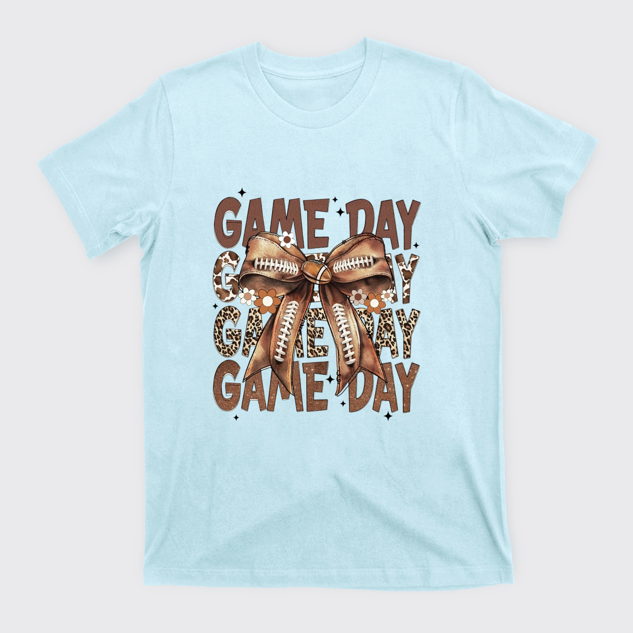  Football Bow T-Shirts