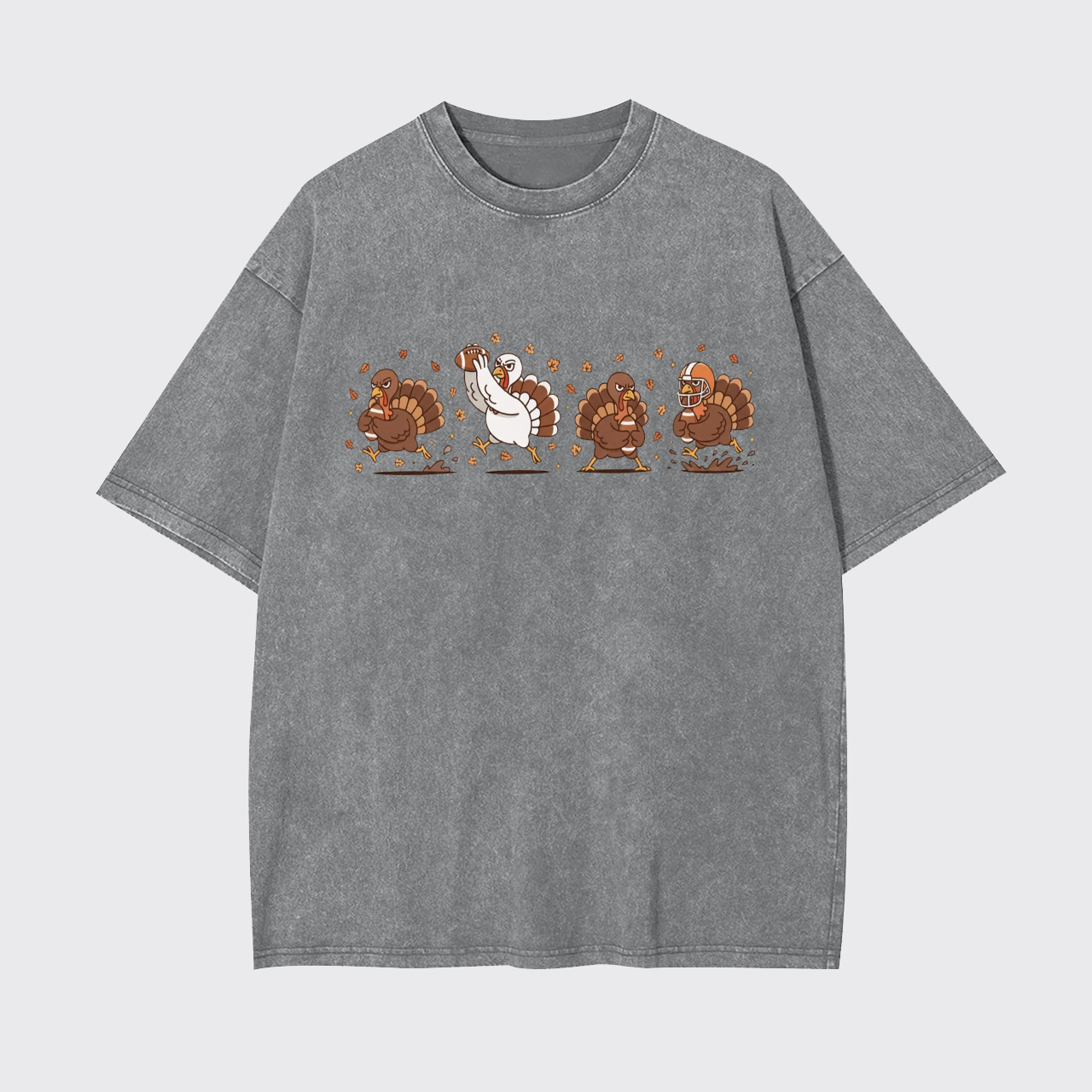 Football Turkey Garment-dye Tees