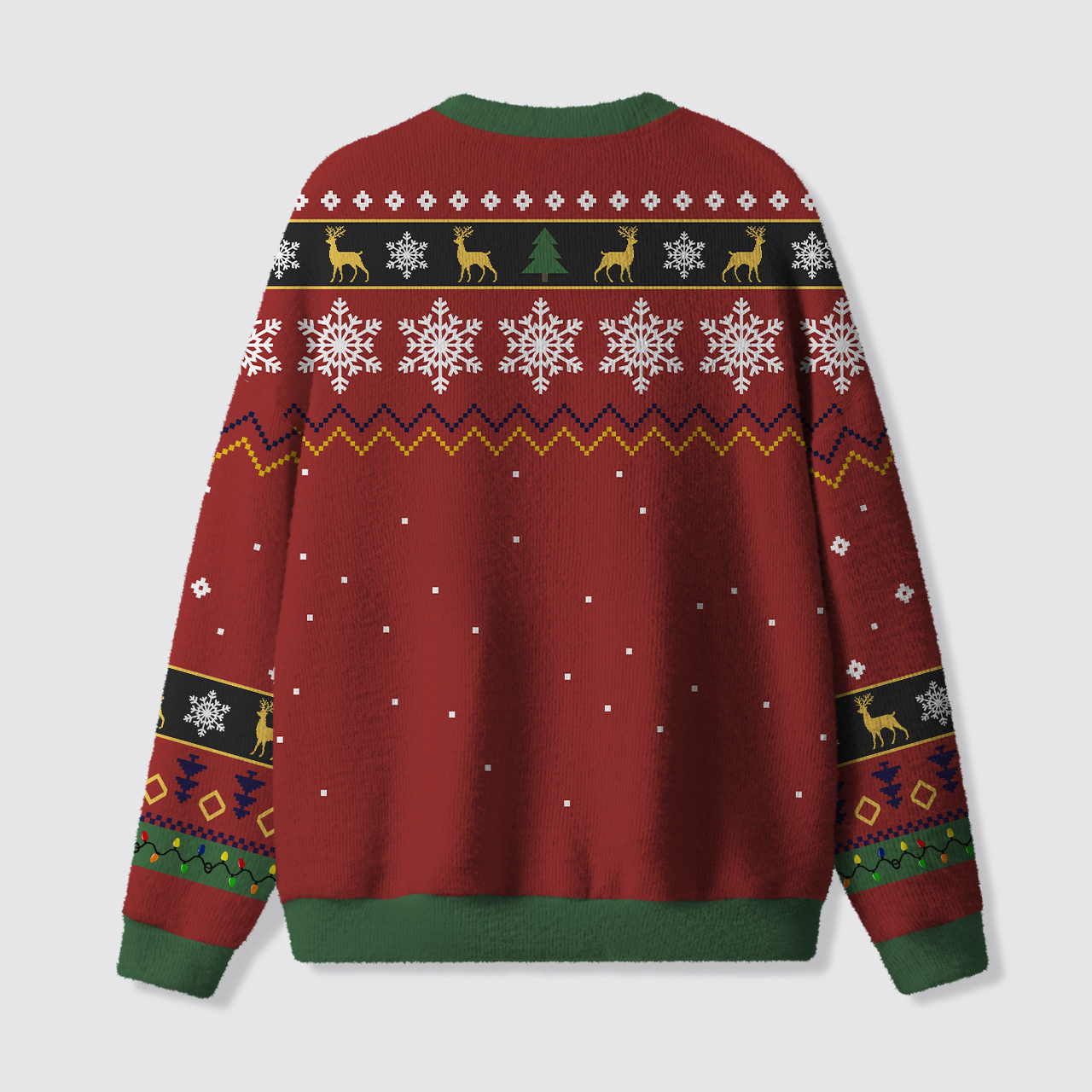 Ya Done Messed Up Christmas Ugly Knit Sweatshirt