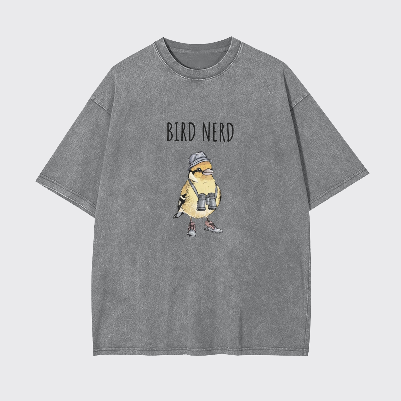 Bird Nerd Watcher Garment-dye Tees