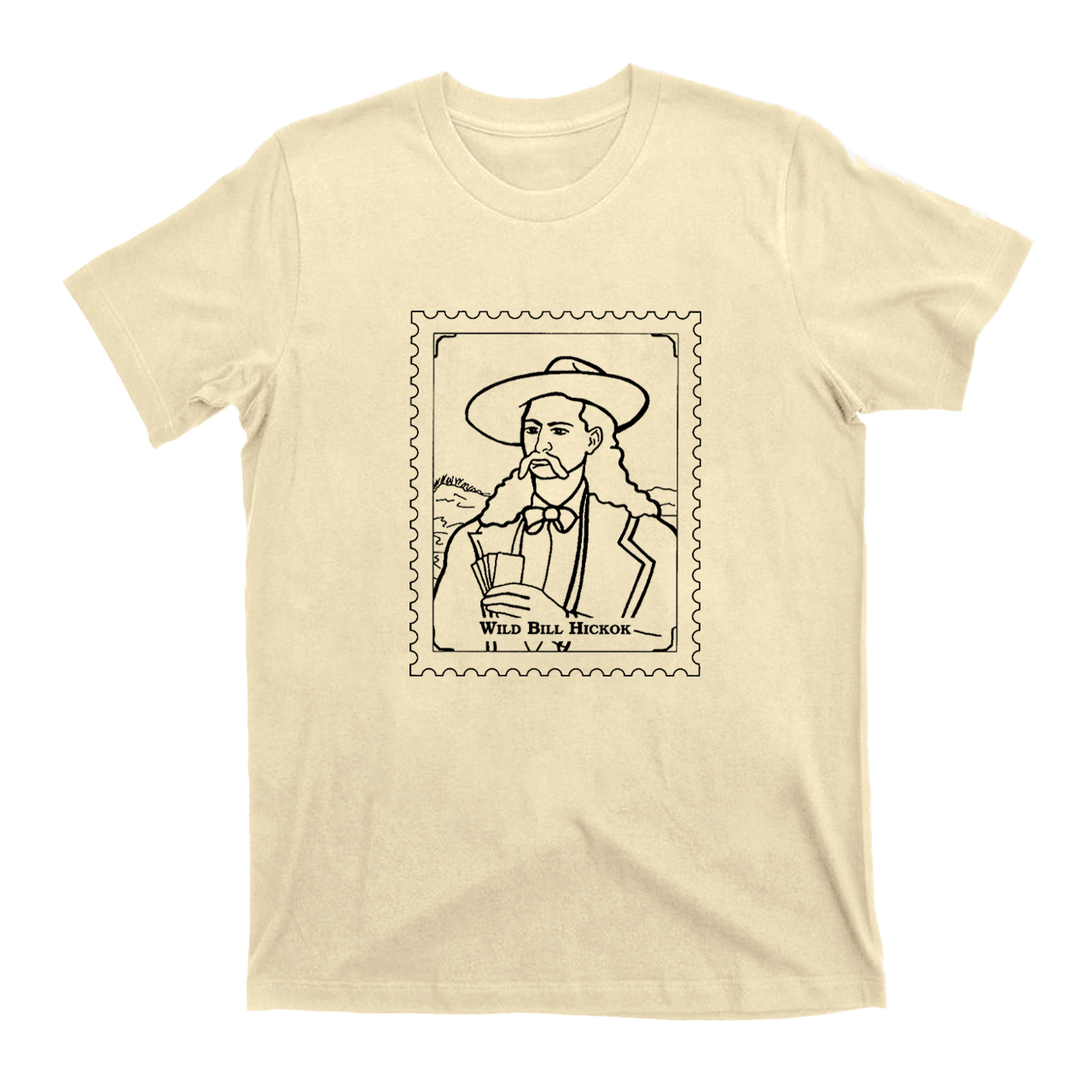 Legendary Cowboy Wild Bill Hickok T-Shirts