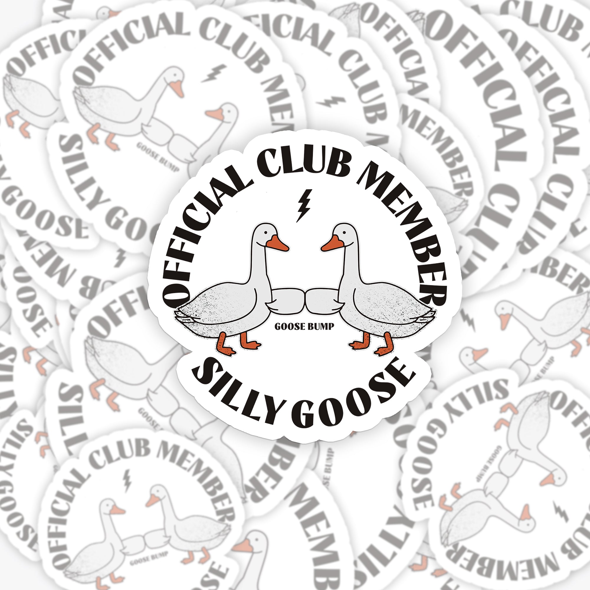 Goose Bump Club_Cowboybay Sticker
