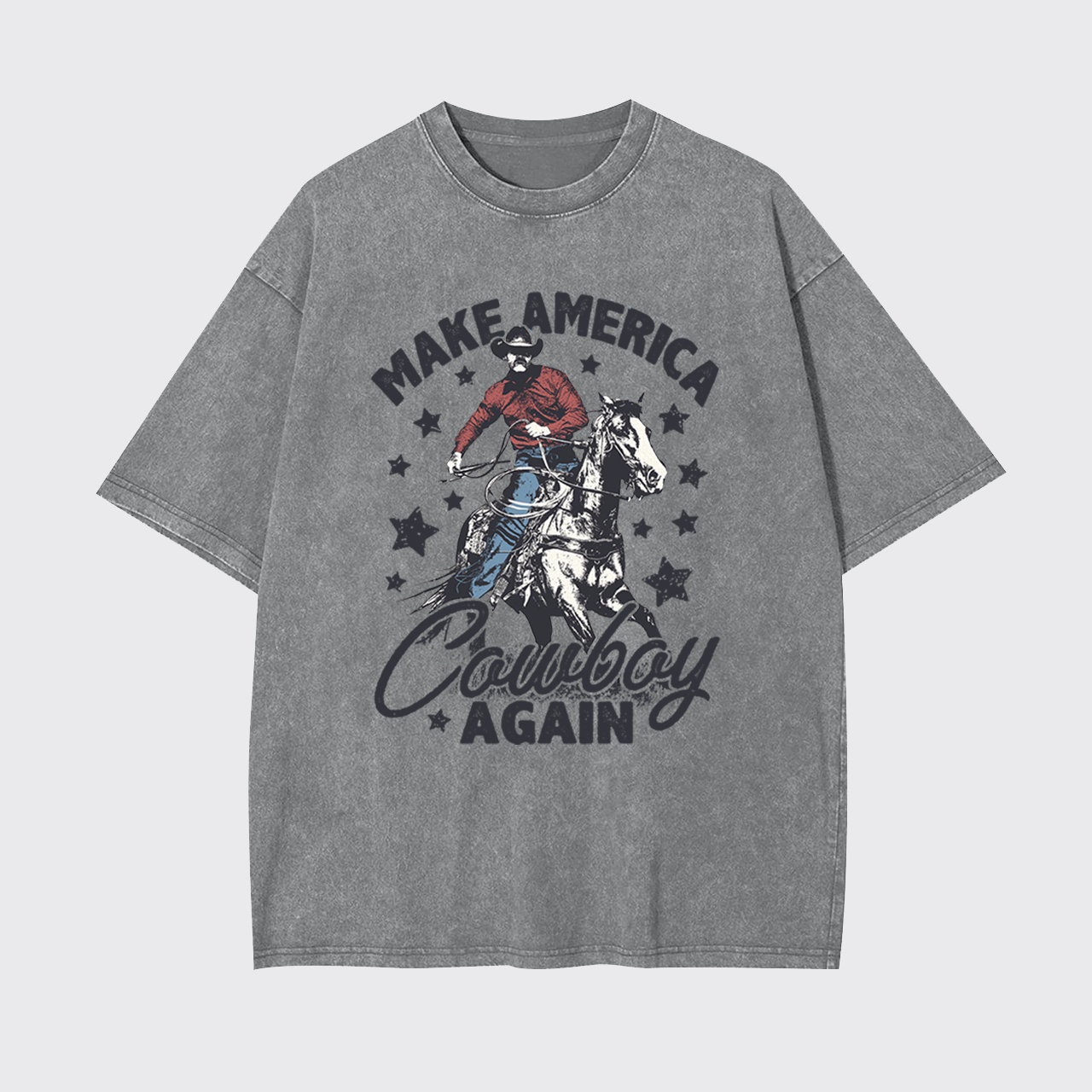 Make America Cowboy Again Garment-dye Tees