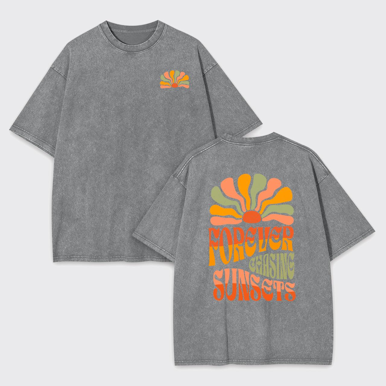 Forever Chasing Sunsets Garment-dye Tees