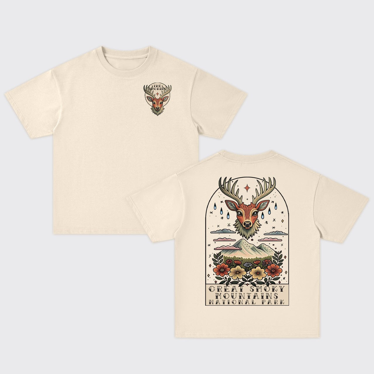 Great Smoky Mountains National Park Oversize T-Shirts