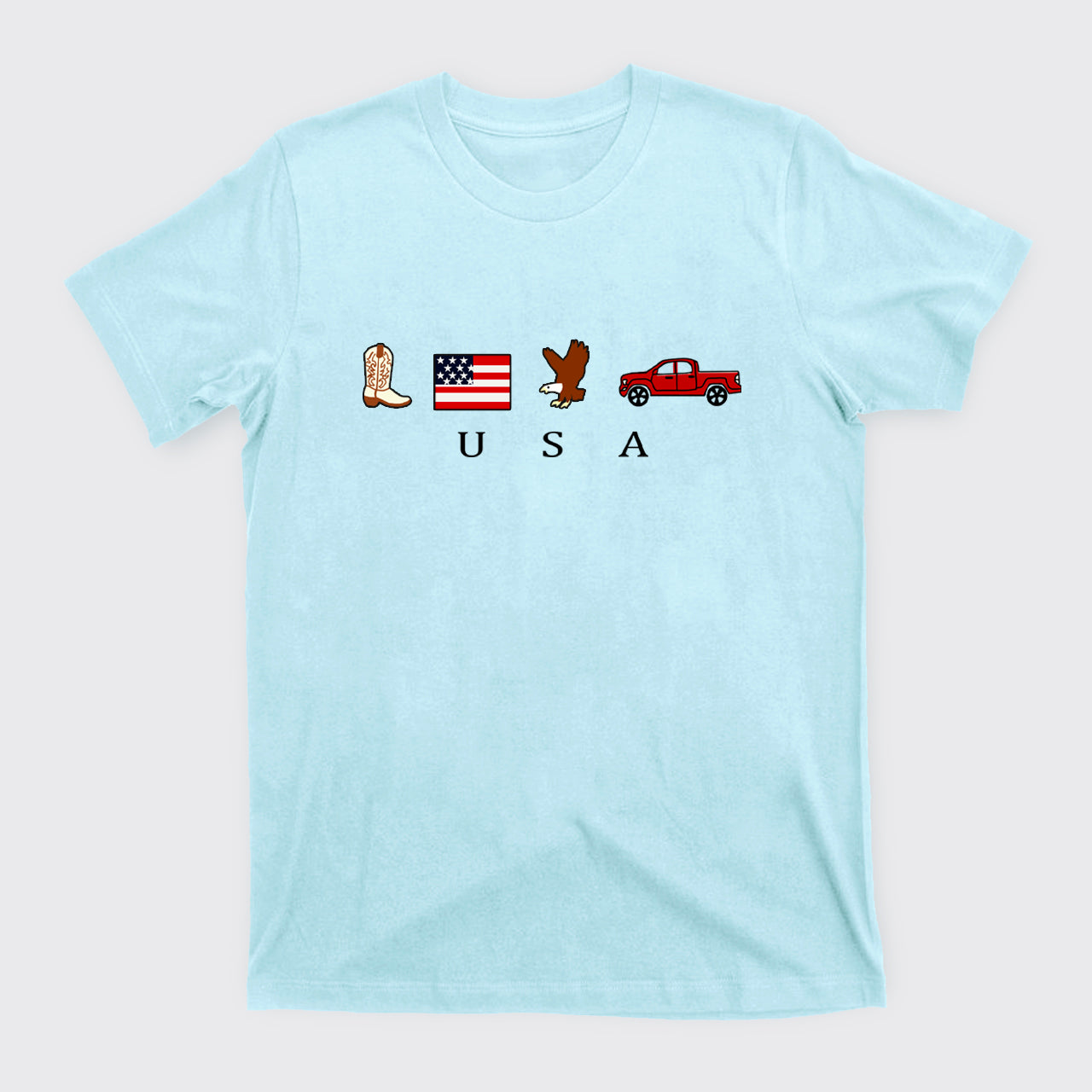 4th Of July-USA Icons T-Shirts