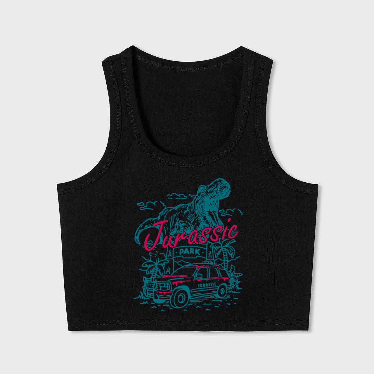 Vintage Summer Island Of Adventure Tank Top