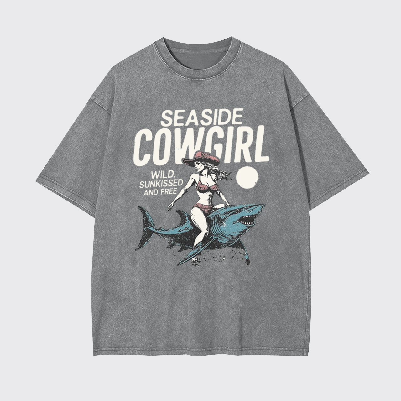 Seaside Cowgirl Garment-dye Tees