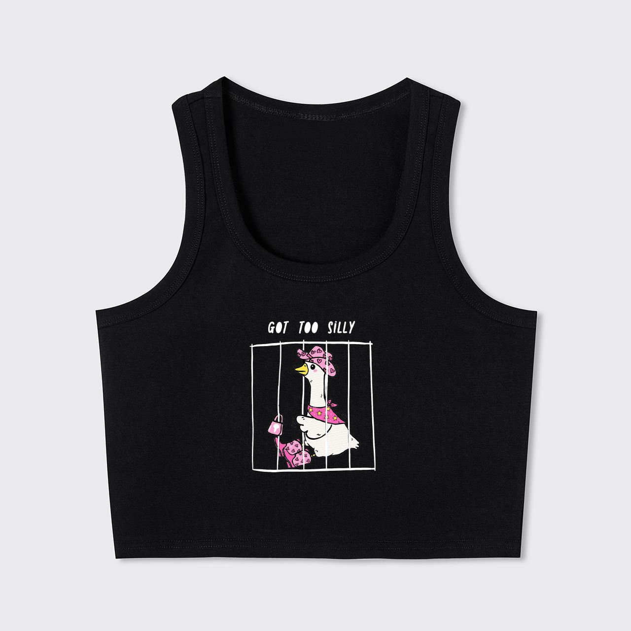 Funny Goose-Silly Too Goose Tank Top