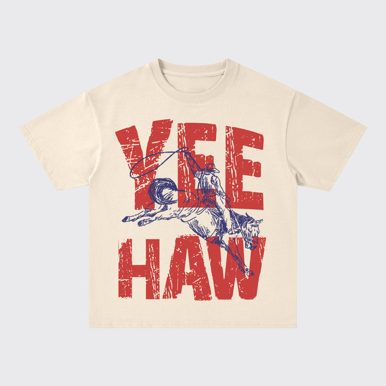 Yeehaw Vintage Oversize T-Shirts