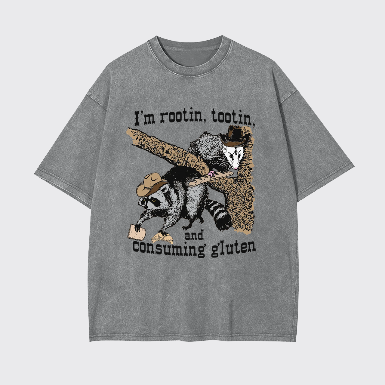 I love Gluten Garment-dye Tees
