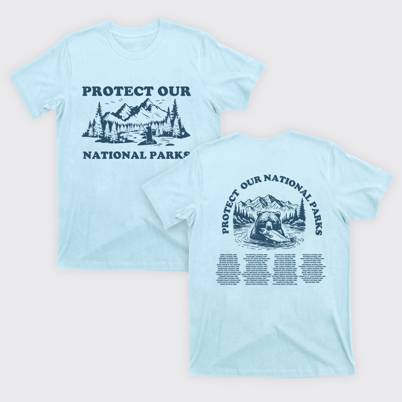 Support National Parks T-Shirts