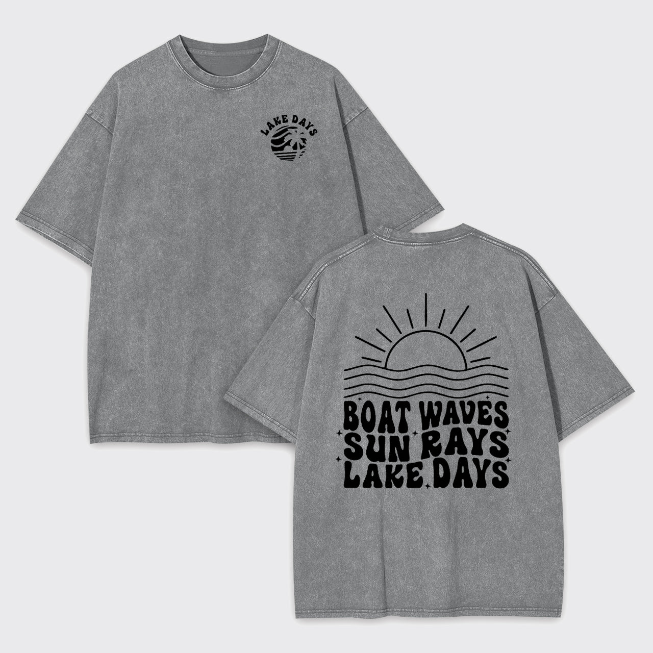 Cute Lake Days Garment-dye Tees