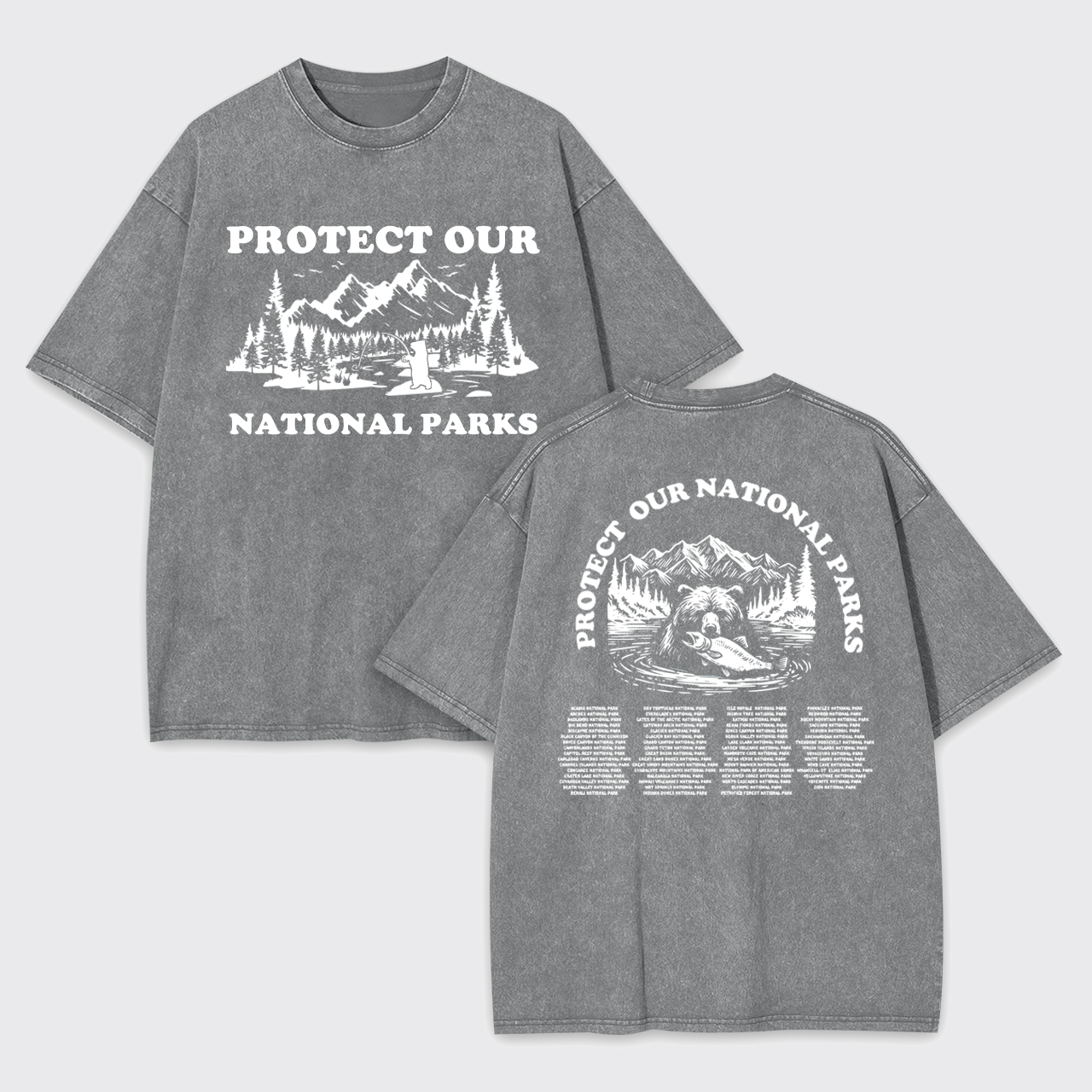 Support National Parks Garment-dye Tees