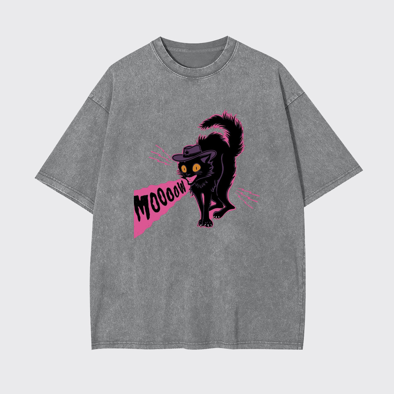 Halloween Scary Moooow Garment-dye Tees