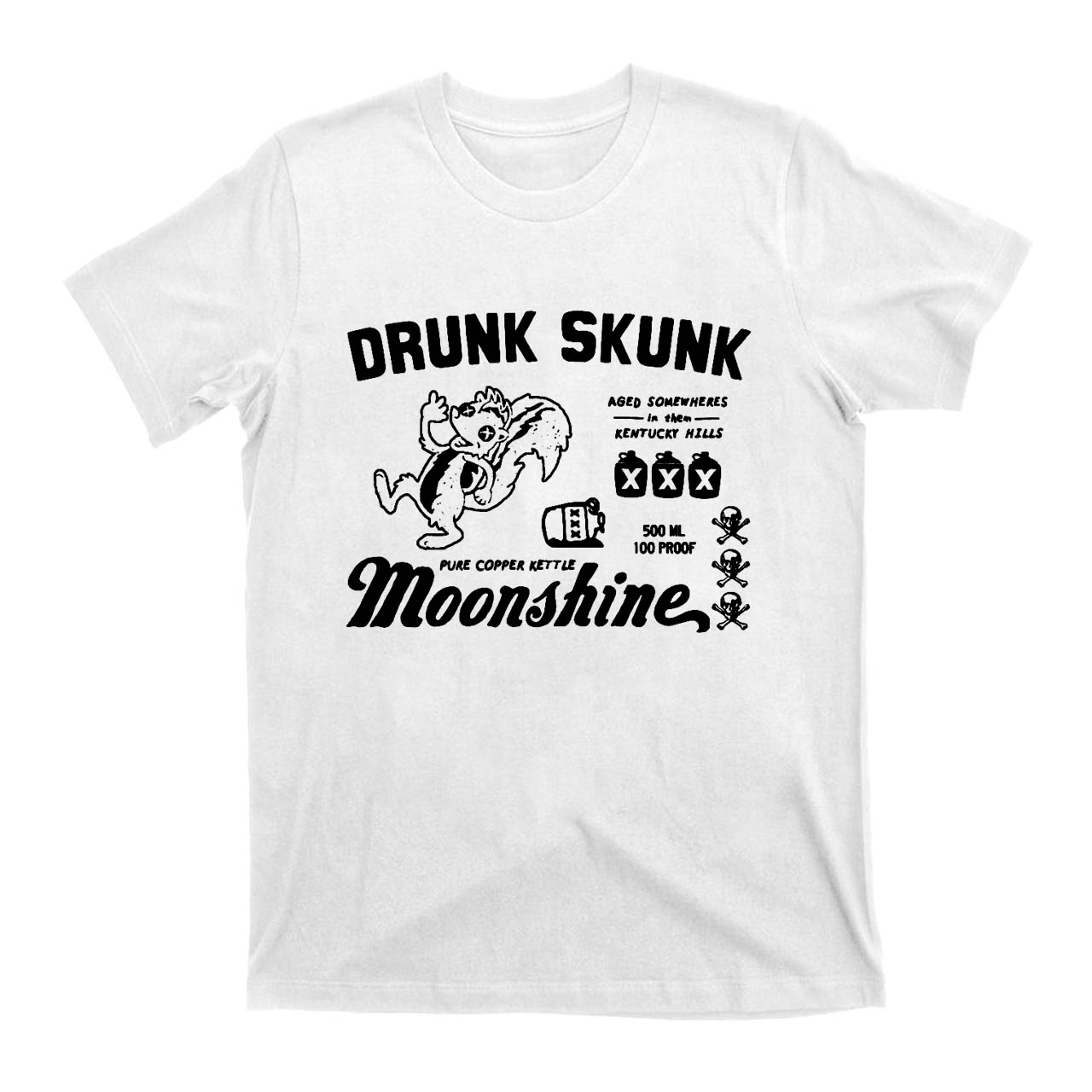 Vintage Alcohol Kentucky Bourbon Scotch Whisky T-shirt