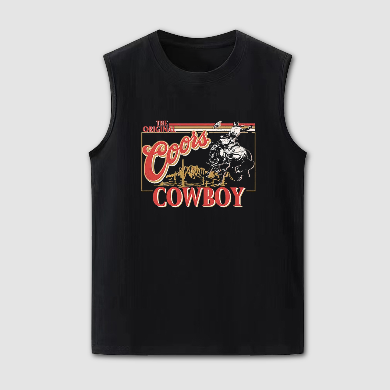 The Original Coors Cowboy Men's Tank