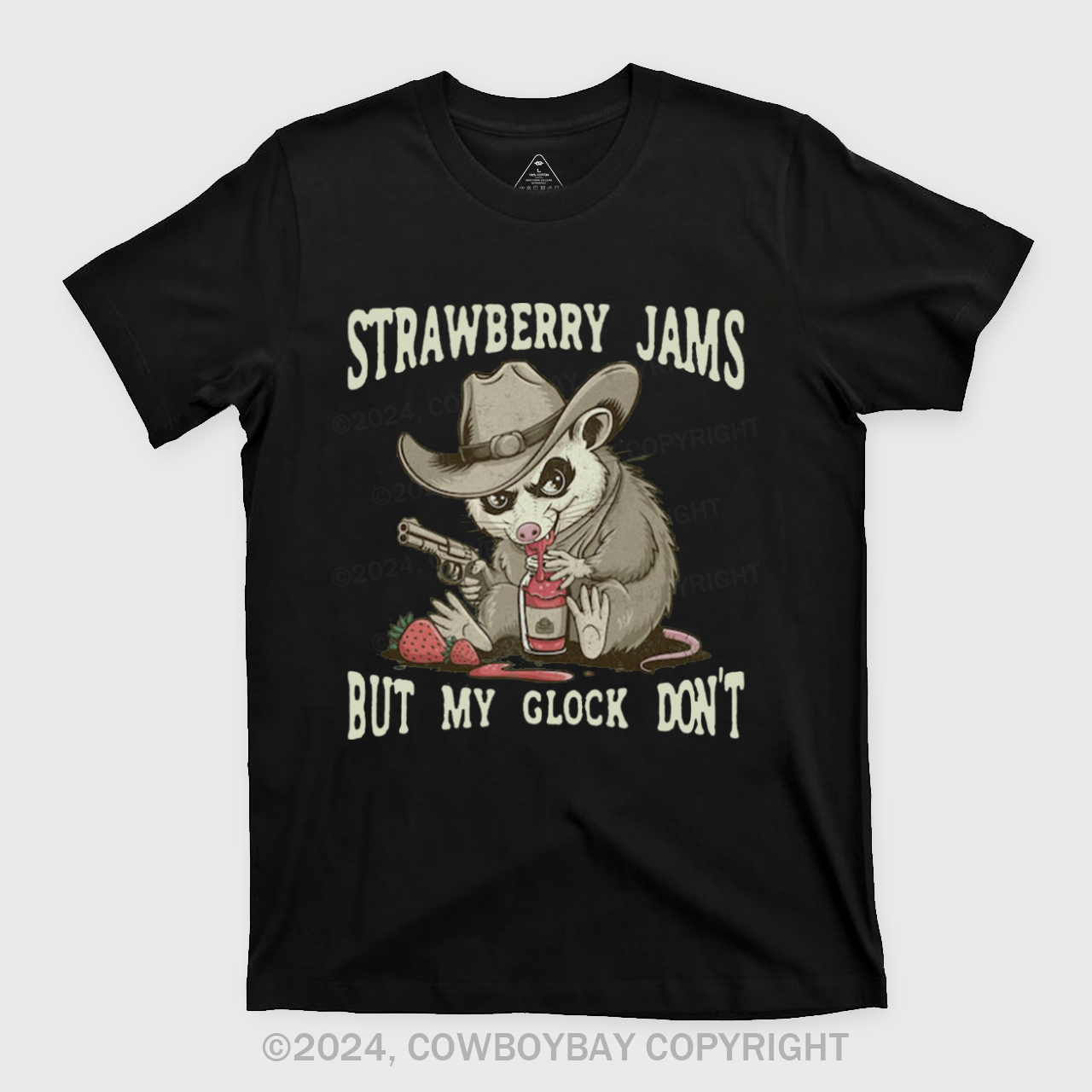 Strawberry Jams But My Glock Don't T-Shirts