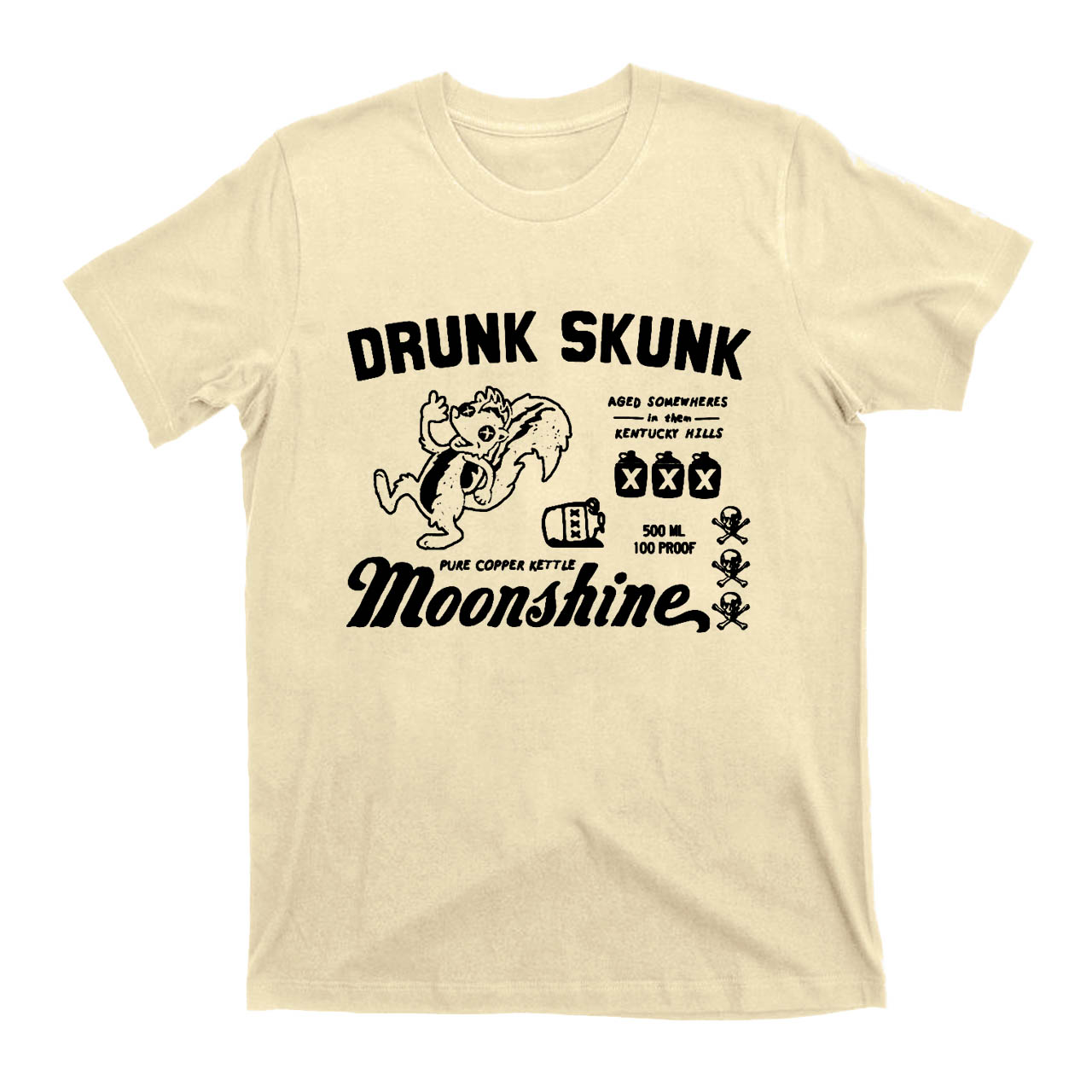 Vintage Alcohol Kentucky Bourbon Scotch Whisky T-shirt