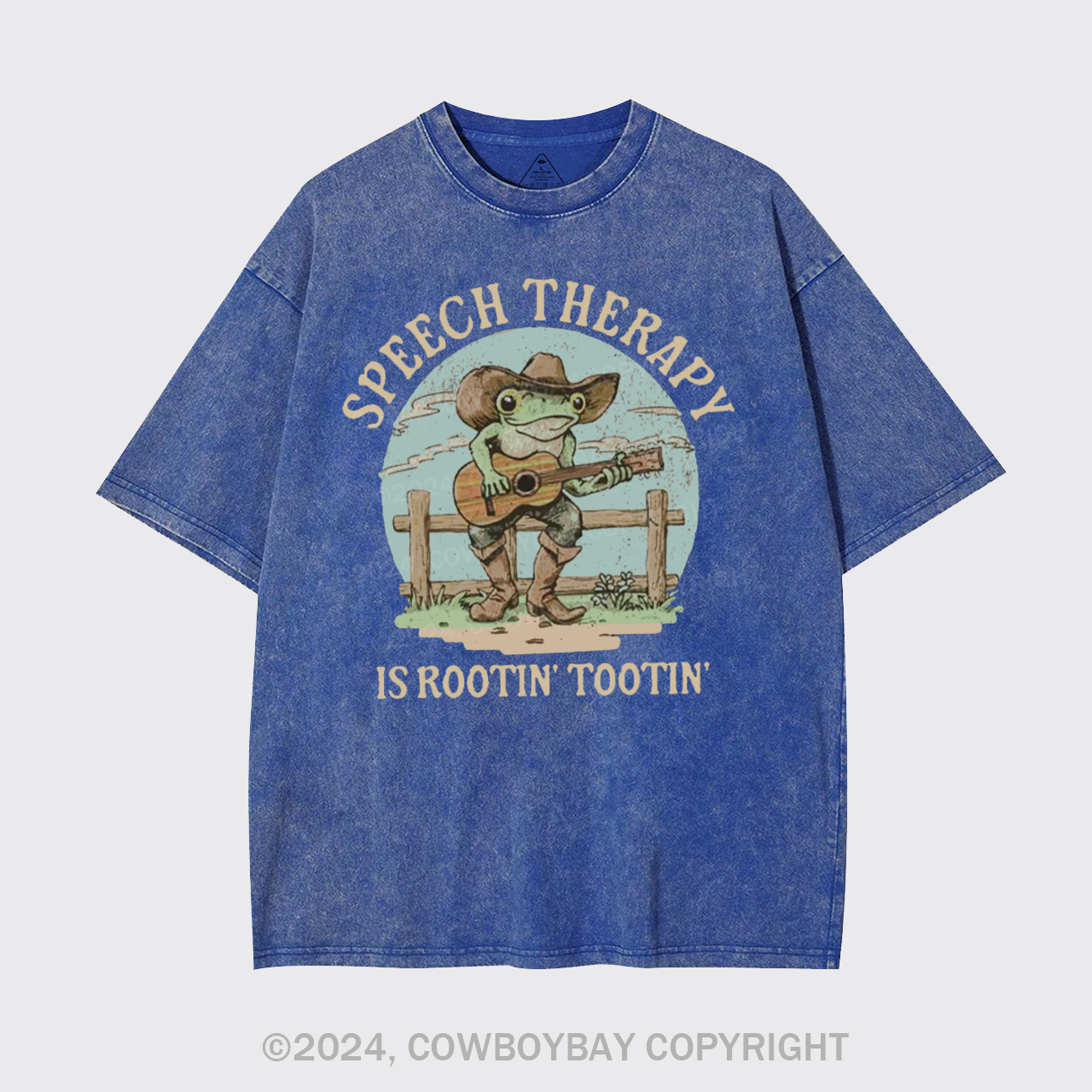 Speech Therapy Is Rootin' Tootin' Garment-dye Tees