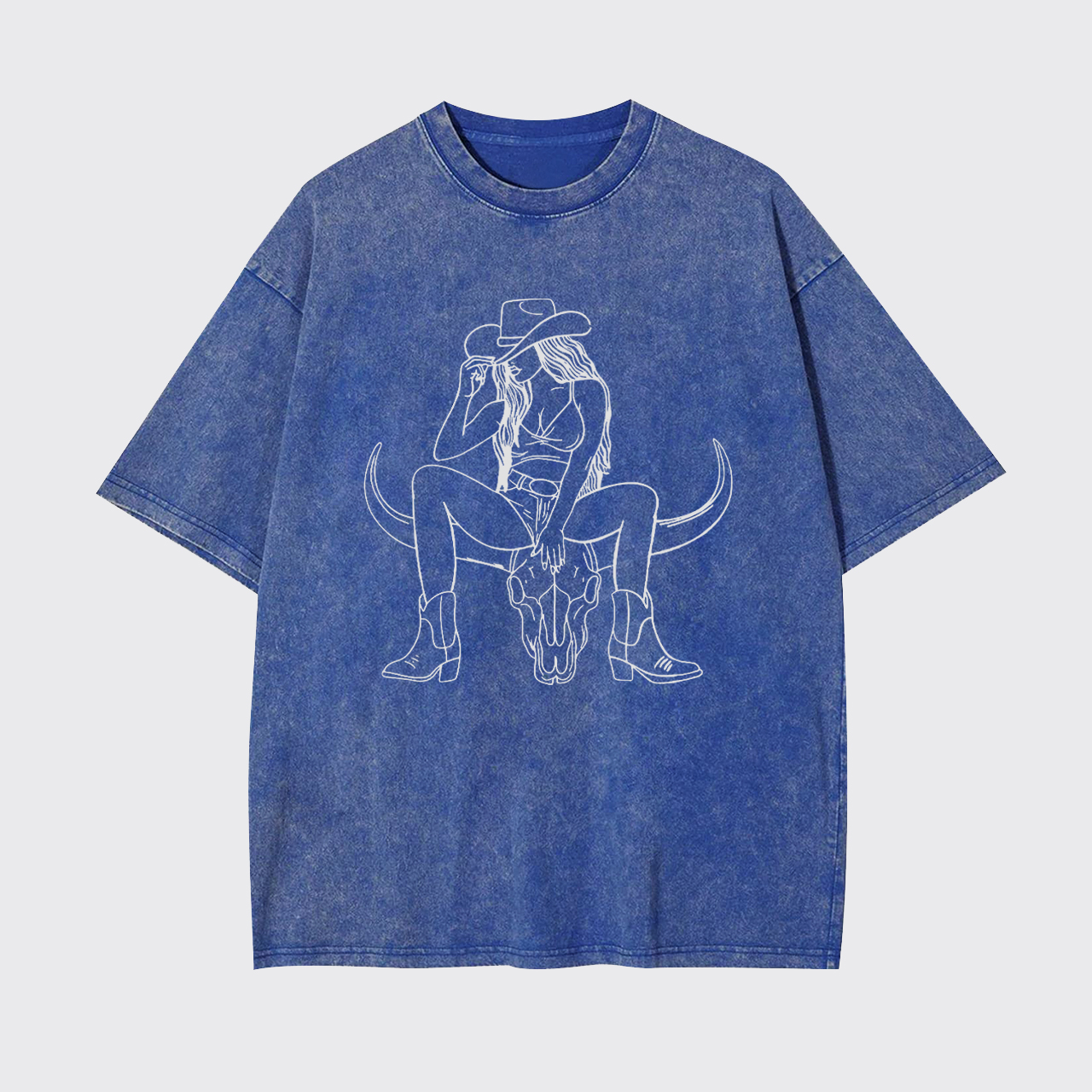 Western Rad Cowgirl Garment-dye Tees