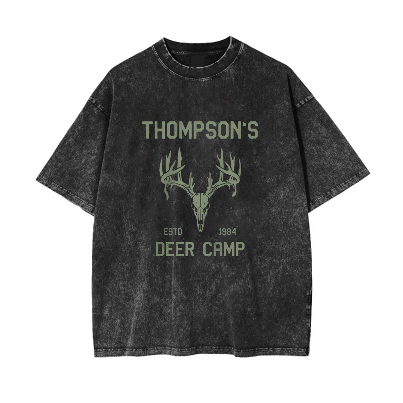 Personalized Hunting Camp Garment-dye Tees