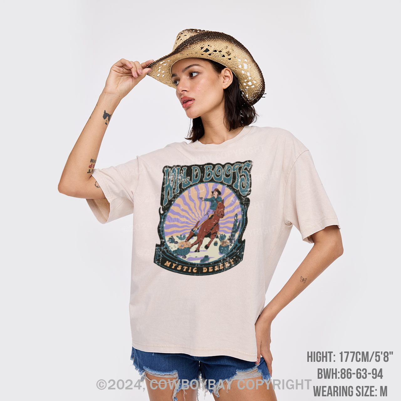 Can't Be Tamed Garment-dye Tees