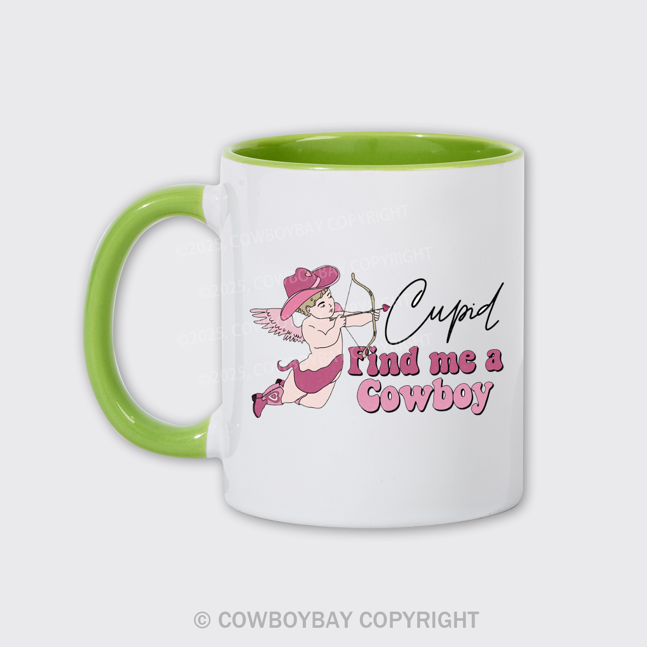 Cupid Find Me A Cowboy Mug
