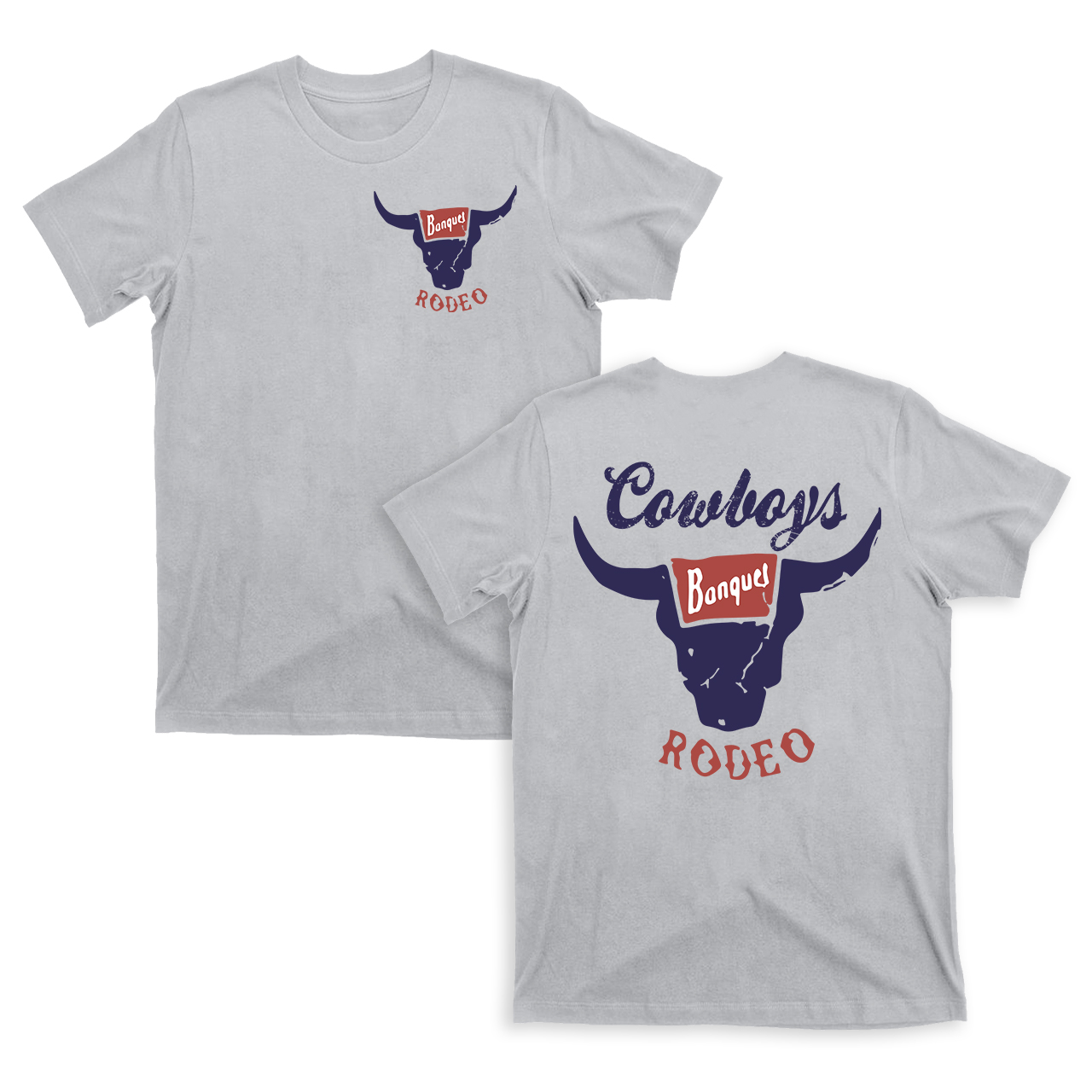 Cowboy Banquet Rodeo Retro-Inspired Tees
