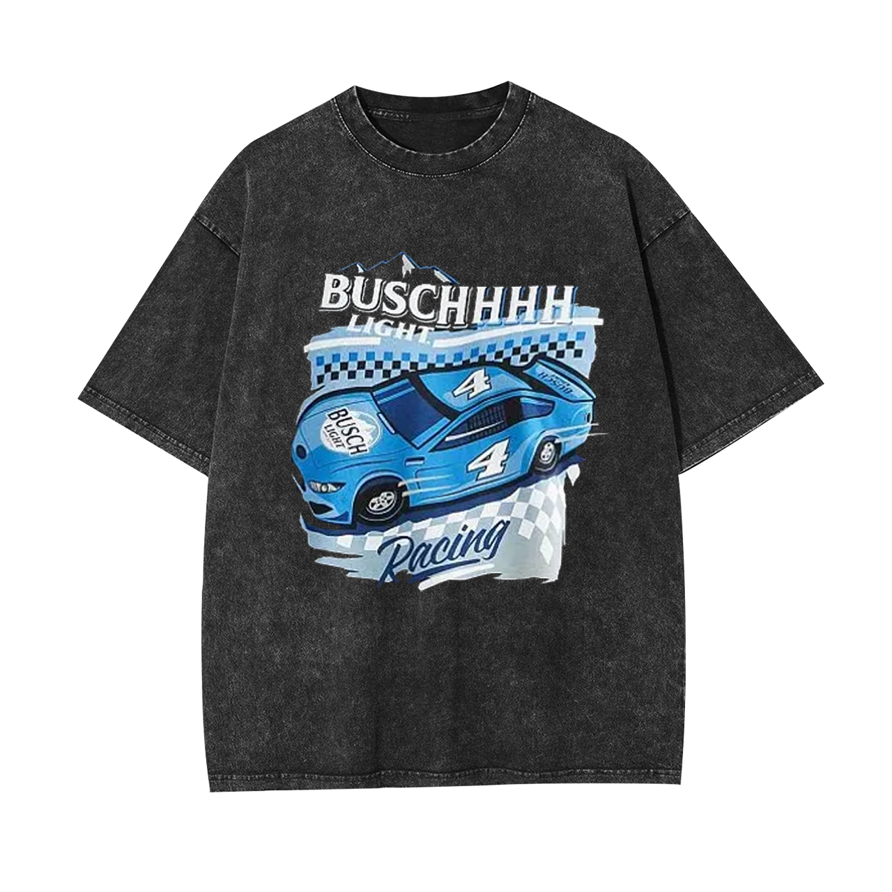 Busch Light Racing Garment-dye Tees