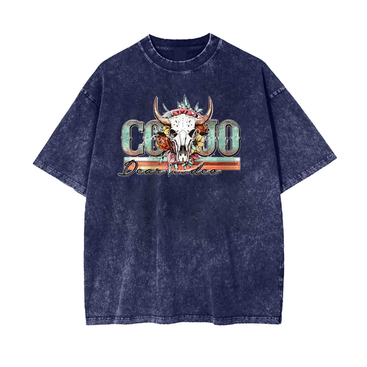 Western Boho Dear Rodeo Garment-dye Tees