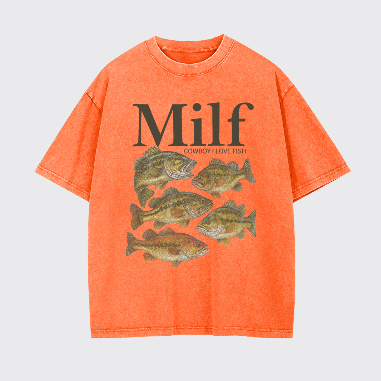 I Love Fish Garment-dye Tees