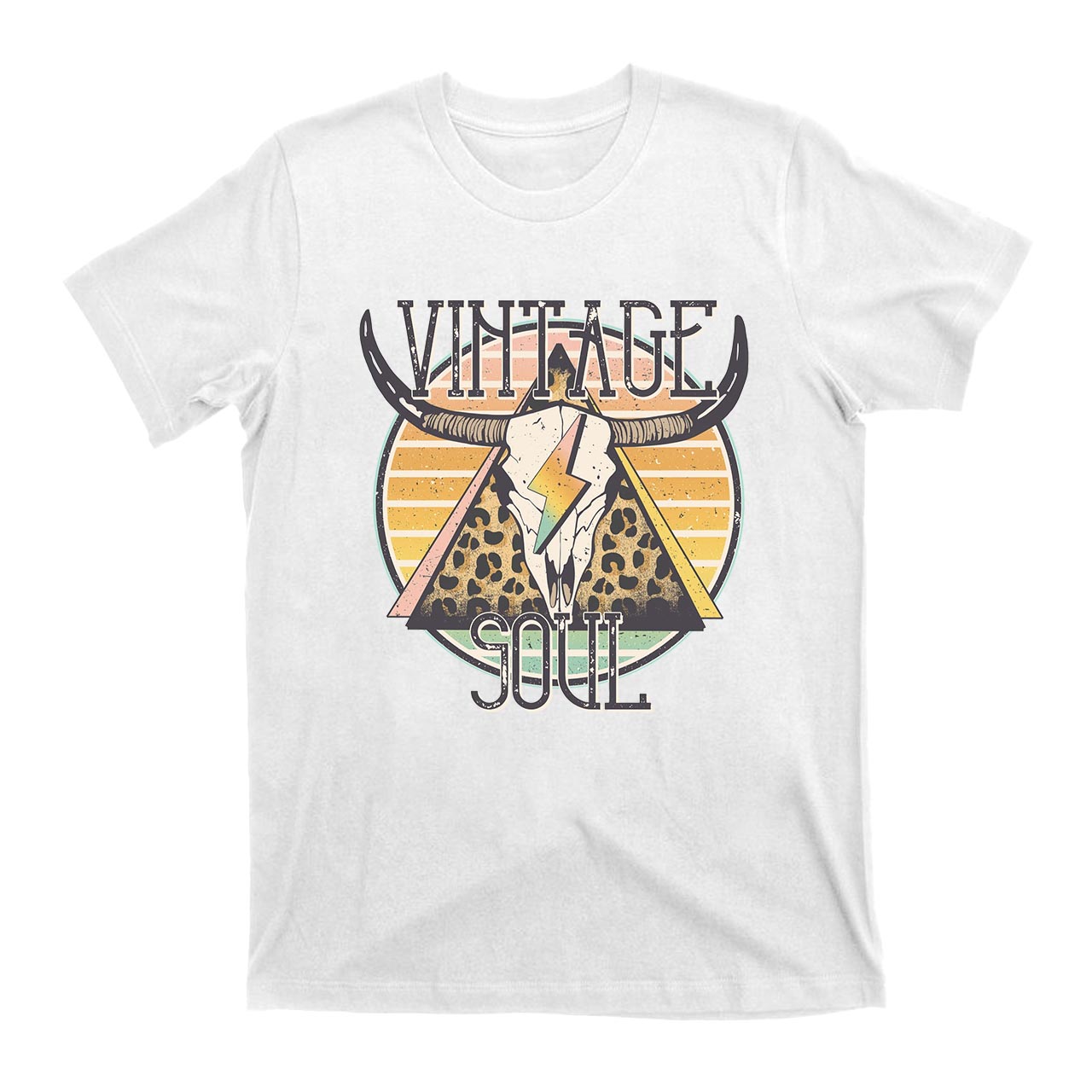 Vintage Soul Longhorn Cowboy T-Shirts