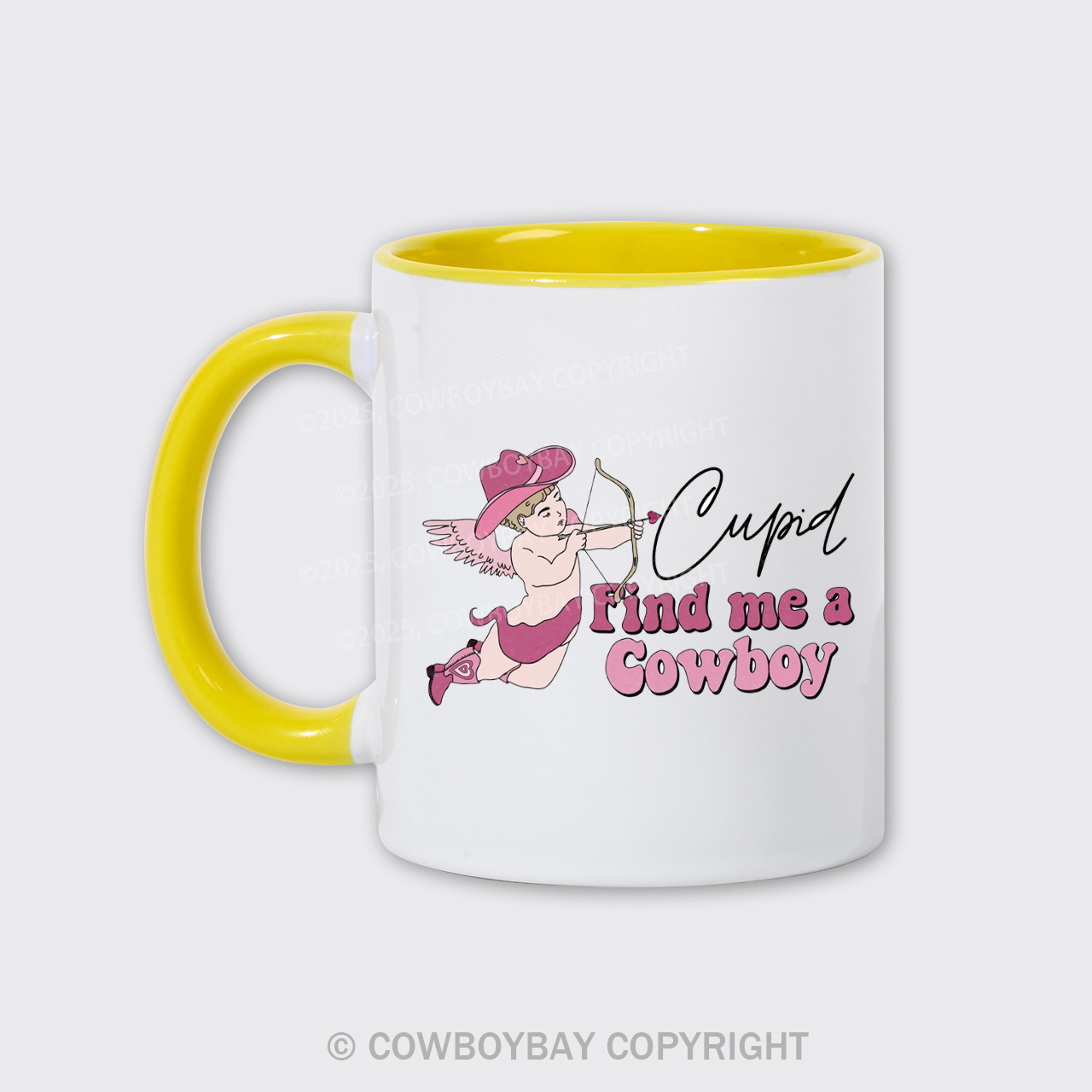 Cupid Find Me A Cowboy Mug