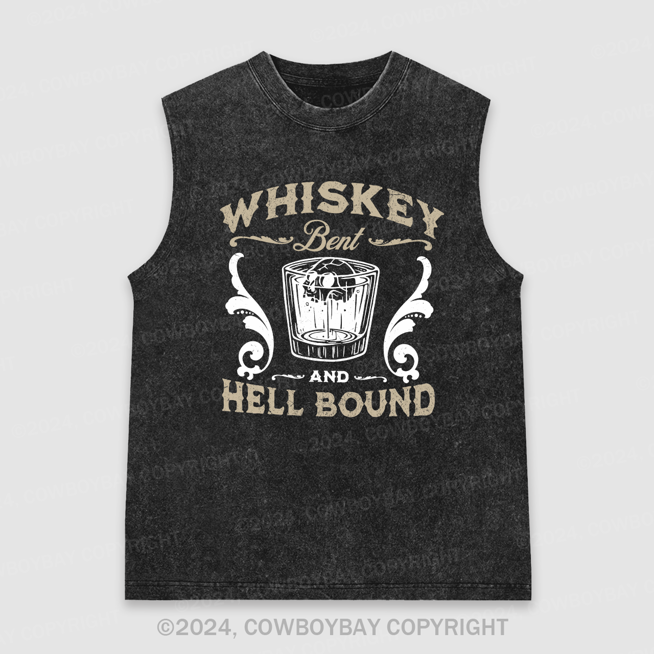 Whiskey Bent & Hell Bound Washed Tanks